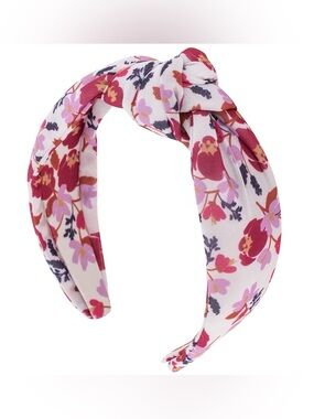 Pink Cherry Blossom 🌸 Knot Headband ( Flexible Band )